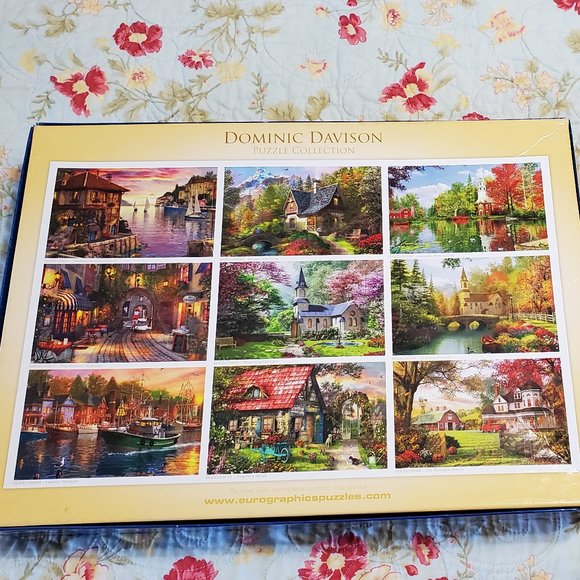 Eurographics 1,000 pc Puzzle Dominic Davison "Sunset at Baker Beach" - Picture 4 of 4